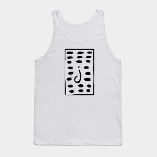 The painting of the letter j lowercase Tank Top